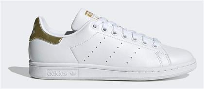 Adidas Stan Smith Γυναικεία Sneakers Cloud White / Gold Metallic