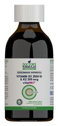 Doctor's Formulas Vitamin D3 2500iu & K2 200mcg Βιταμίνη 2500iu 150ml