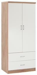 Δίφυλλη 80x42.5x180.5cm Sonama - Λευκό