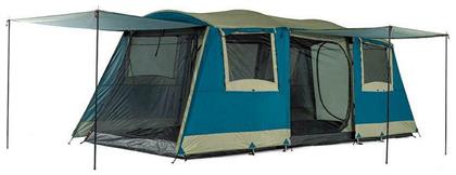 OZtrail Bungalow Dome Σκηνή Camping Τούνελ με Διπλό Πανί 3 Εποχών για 9 Άτομα 540x220x200εκ.