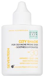 Seventeen City Shade Αντηλιακή Κρέμα Προσώπου SPF30 35ml