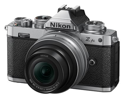 Nikon Z Fc Kit (Z DX 16-50mm F3.5-6.3 VR) Ασημί