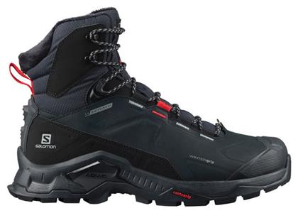 Salomon Quest Winter Thinsulate Ανδρικά Ορειβατικά Black / Goji Berry / Monument