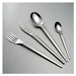 Dinox Α-080 Σετ Μαχαιροπίρουνα Ασημί 72τμχ με Βαλίτσα