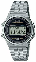 Casio Vintage Round Ρολόι Μπαταρίας με Μεταλλικό Μπρασελέ