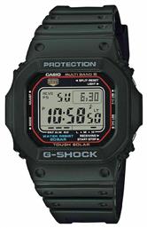 Casio G-Shock Ψηφιακό Ρολόι Solar με Μαύρο Καουτσούκ Λουράκι