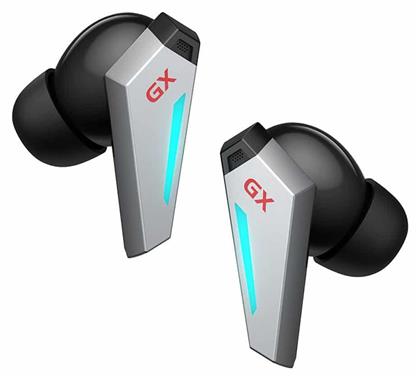 Edifier GX07 In-ear Bluetooth Handsfree Ακουστικά με Αντοχή στον Ιδρώτα και Θήκη Φόρτισης Γκρι