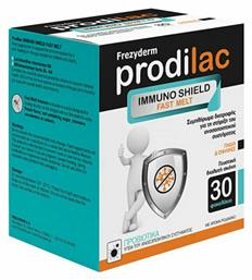 Frezyderm Prodilac Immuno Shield Fast Melt 30 φακελίσκοι Ροδάκινο