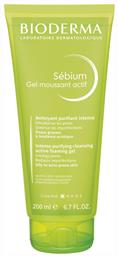 Bioderma Gel Καθαρισμού Sebium για Λιπαρές Επιδερμίδες 200ml