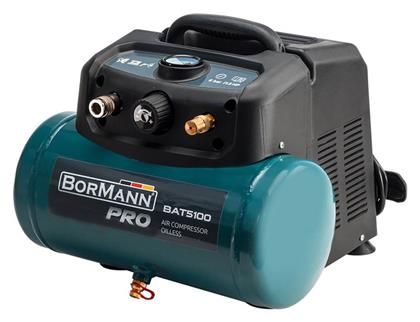 Bormann Pro BAT5100 Μονοφασικό Κομπρεσέρ Αέρος με Ισχύ 1.5hp και Αεροφυλάκιο 6lt