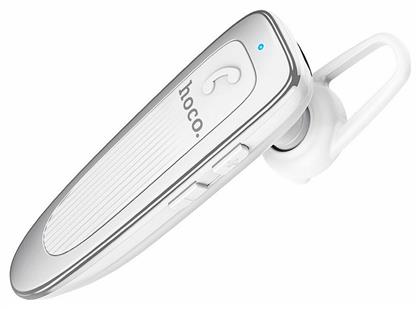 Hoco E60 In-ear Bluetooth Handsfree Ακουστικό Λευκό