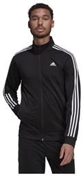 Adidas Essentials Warm-up 3-Stripes Ζακέτα Μαύρη