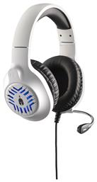 Spartan Gear Medusa Over Ear Gaming Headset με σύνδεση 3.5mm White/black