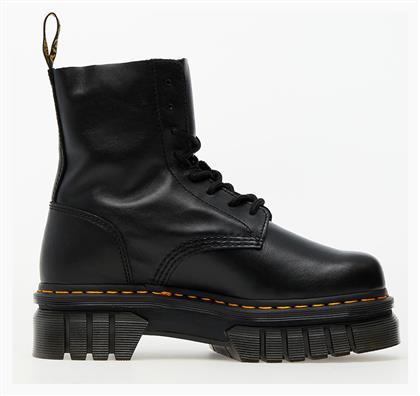 Dr. Martens Audrick 8-Eye Δερμάτινα Γυναικεία Αρβυλάκια Μαύρα