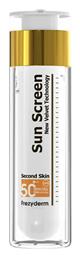 Frezyderm Sun Screen Velvet SPF50+ Αντηλιακή Κρέμα 50ml