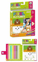 ToyMarkt Ζωγραφική Ζωγραφική σε Pixel Εικόνες Με 15 Σχέδια & 10 Χρώματα