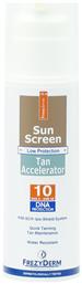 Frezyderm Sun Screen Tan Accelerator Αντηλιακή Λοσιόν για το Σώμα SPF10 150ml