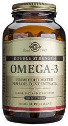 Solgar Double Strength Omega 3 Ιχθυέλαιο 120 μαλακές κάψουλες