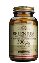 Solgar Selenium 200mg 250 ταμπλέτες