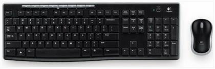 Logitech Wireless Combo MK270 - Σετ με Ποντίκι Ελληνικό από το Public