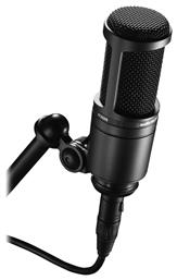 Audio Technica Πυκνωτικό Μικρόφωνο XLR AT2020 Τοποθέτηση Shock Mounted/Clip On Φωνής