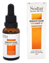 Sostar Mornin' Glow Vitamin C Booster Face Booster 30ml