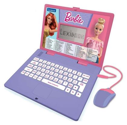 Lexibook Ηλεκτρονικό Παιδικό Εκπαιδευτικό Laptop/Tablet Barbie Δίγλωσσο