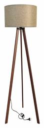 Heronia FLW-02 Vintage Φωτιστικό Δαπέδου Υ154εκ. Μπεζ