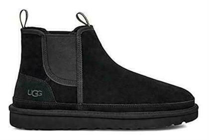 Ugg Australia Neumel Suede Μαύρα Ανδρικά Chelsea Μποτάκια