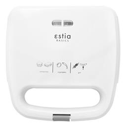 Estia Gusto 750W για 2 Τοστ Λευκή