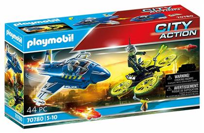 Playmobil City Action Police Jet with Drone για 5-10 ετών