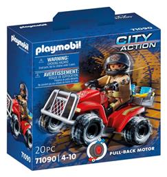 Playmobil City Action Fire Rescue Quad για 4-10 ετών