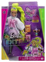 Barbie Κούκλα Extra Neon Green για 3+ Ετών