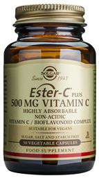 Solgar Ester-C Plus Βιταμίνη 500mg 50 φυτικές κάψουλες