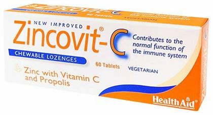 Health Aid Zincovit-C 60 ταμπλέτες