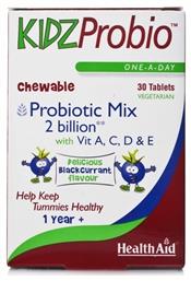 Health Aid KidzProbio 30 ταμπλέτες Blackcurrant