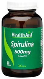 Health Aid Spirulina 500mg 60 ταμπλέτες