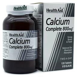 Health Aid Calcium Complete 800mg 120 ταμπλέτες