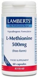 Lamberts L-Methionine 500mg 60 κάψουλες