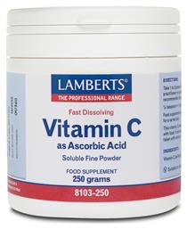 Lamberts Vitamin C as Ascorbic Acid Βιταμίνη 500mg 250gr