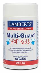 Lamberts Multi-Guard For Kids Πολυβιταμίνη 100 ταμπλέτες