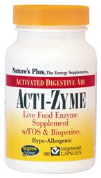 Nature's Plus Acti Zyme χωρίς Γλουτένη 90 φυτικές κάψουλες