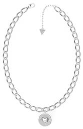 Guess Κολιέ από Επιχρυσωμένο Ατσάλι