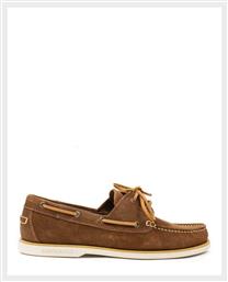 Lumberjack Navigator Δερμάτινα Ανδρικά Boat Shoes σε Ταμπά Χρώμα