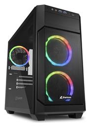 Sharkoon V1000 RGB Gaming Mini Tower με Πλαϊνό Παράθυρο