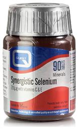 Quest Synergistic Selenium with Vitamins C & E 90 ταμπλέτες