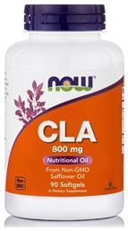 Now Foods CLA 800mg 90 μαλακές κάψουλες