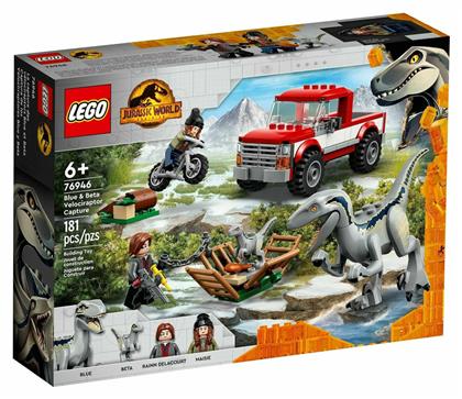 Lego Jurassic World Blue & Beta: Velociraptor Capture για 6+ Ετών