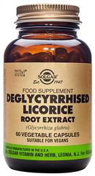 Solgar Deglycyrrhised Licorice Root Extract 60 φυτικές κάψουλες