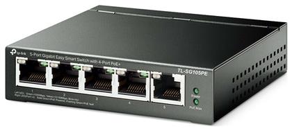 TP-LINK TL-SG105PE v2 Managed L2 PoE+